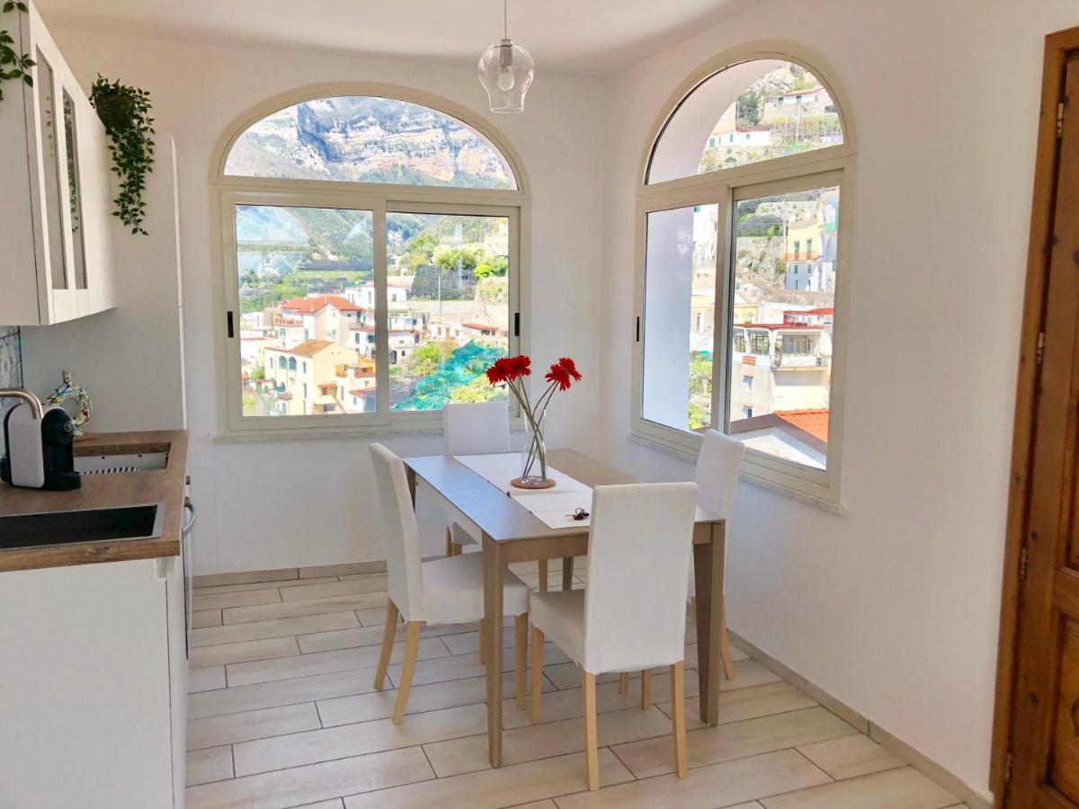 Vila Sky House Amalfi Coast Scala Exteriér fotografie