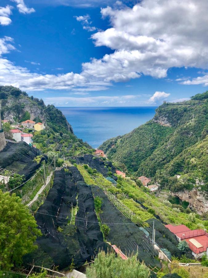 Vila Sky House Amalfi Coast Scala Exteriér fotografie